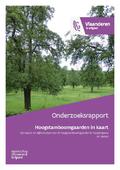 kaftafbeelding Hoogstamboomgaarden in kaart Een kaart- en cijferanalyse van de hoogstamboomgaarden in Haspengouw en Voeren