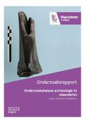 kaftafbeelding Onderzoeksbalans archeologie in vlaanderen, versie 1, 27/10/2010: mesolithicum