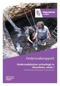 kaftafbeelding Onderzoeksbalans archeologie in Vlaanderen Versie 1, 29/10/2008: Late middeleeuwen en moderne tijden