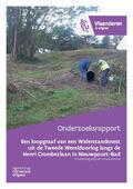 kaftafbeelding Een loopgraaf van een Widerstandsnest uit de Tweede Wereldoorlog langs de Henri Crombezlaan in Nieuwpoort-Bad. Eindverslag van een toevalsvondst