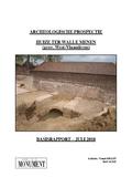 kaftafbeelding Archeologische prospectie Huize ter Walle Menen (prov. West-Vlaanderen)