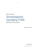 kaftafbeelding Verkenningsrapport Archeologische opvolging VTNII Deeltraject Gent Zeehavengebied 