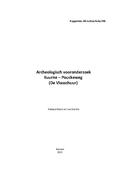 kaftafbeelding Archeologisch vooronderzoek Kuurne - Pouckeweg (De Vlasschuur)