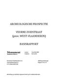 kaftafbeelding Archeologische prospectie Veurne Zuidstraat (prov. West-Vlaanderen)