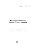 kaftafbeelding Archeologisch vooronderzoek Wontergem (Deinze) - Tabakstraat