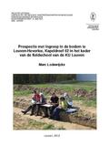 kaftafbeelding Prospectie met ingreep in de bodem te Leuven-Heverlee, Kapeldreef 62 in het kader van de fieldschool van de KU Leuven