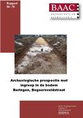 kaftafbeelding Archeologische prospectie met ingreep in de bodem Beringen, Bogaersveldstraat