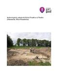 kaftafbeelding Archeologisch onderzoek bij het Praatbos in Vladslo (Diksmuide, West-Vlaanderen)