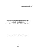 kaftafbeelding Archeologisch vooronderzoek met ingreep in de bodem Kalmthout-Essen - Watertransportleiding
