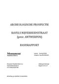 kaftafbeelding Archeologische prospectie Ravels Nijverheidsstraat (prov. Antwerpen)