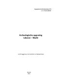 kaftafbeelding Archeologische opgraving Lokeren - Markt