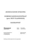 kaftafbeelding Archeologische opgraving Rumbeke Dadizeleleenstraat (prov. West-Vlaanderen). Basisrapport
