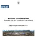 kaftafbeelding Holsbeek Rotselaarsebaan Evaluatie van een mesolithische vindplaats