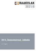 kaftafbeelding 2013, Zevecotestraat, Jabbeke: Resultaten van het archeologisch proefonderzoek