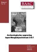 kaftafbeelding Archeologische opgraving Ieper, Arthur Merghelynckstraat 3-5-7