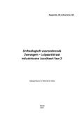 kaftafbeelding Archeologisch vooronderzoek Zwevegem Luipaardstraat Industrienzone Losschaert fase 2