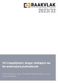 kaftafbeelding 2016 Augustijnenrei, Brugge: eindrapport van het archeologisch proefonderzoek