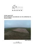 kaftafbeelding Het archeologisch vooronderzoek voor de windturbines te Riemst en Bilzen