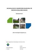 kaftafbeelding Eindrapport archeologisch onderzoek Molenveld te Meeswijk (Maasmechelen)