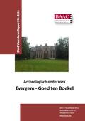 kaftafbeelding Archeologisch onderzoek, Evergem Goed ten Boekel