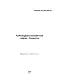kaftafbeelding Archeologisch vooronderzoek Lokeren - Touwstraat