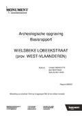 kaftafbeelding Archeologische opgraving Basisrapport Wielsbeke Lobeekstraat (prov. West-Vlaanderen)