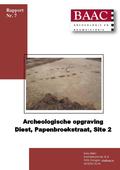 kaftafbeelding Archeologische opgraving Diest, Papenbroekstraat, Site 2