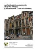 kaftafbeelding Archeologisch onderzoek in Huis Van Winckel (Dendermonde - Oost-Vlaanderen)