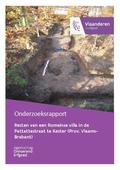 kaftafbeelding Onderzoeksrapport Resten van een Romeinse villa in de Pattattestraat te Kester (Prov. Vlaams-Brabant)