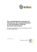 kaftafbeelding Een archeologische evaluatie en waardering van houtskoolmeilers in het Zoerselbos (Zoersel, provincie Antwerpen)