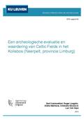 kaftafbeelding Een archeologische evaluatie en waardering van Celtic Fields in het Kolisbos (Neerpelt, provincie Limburg)